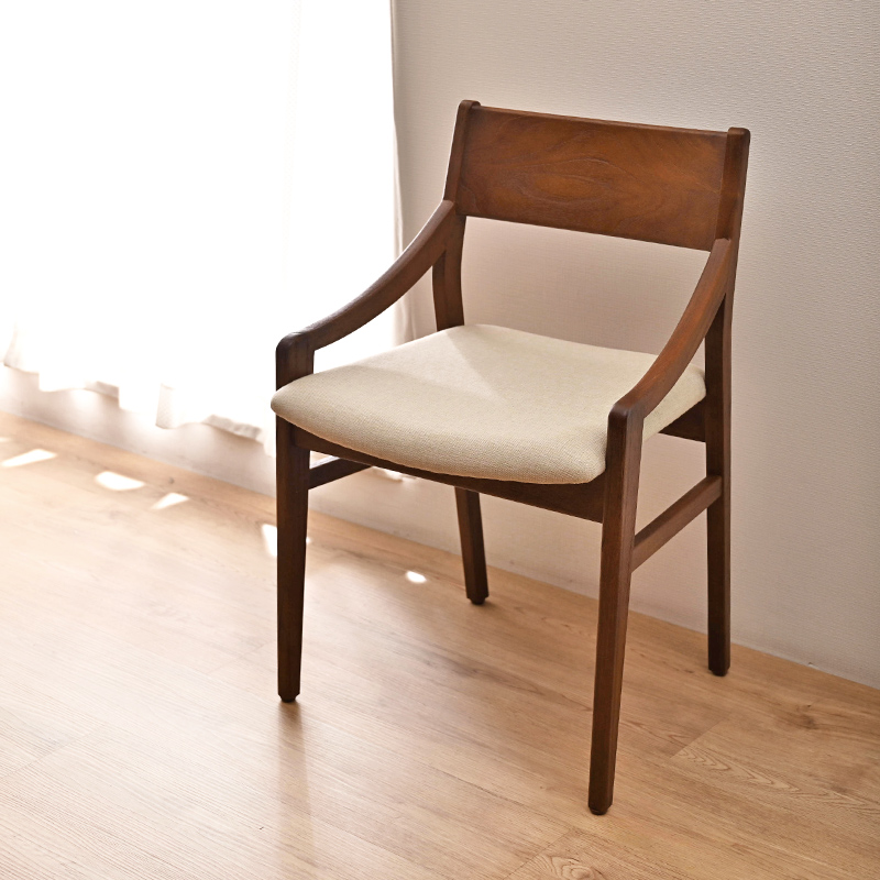 C390KA チーク材 ダイニングチェア | 【SR-net】Sunflower Rattanの卸