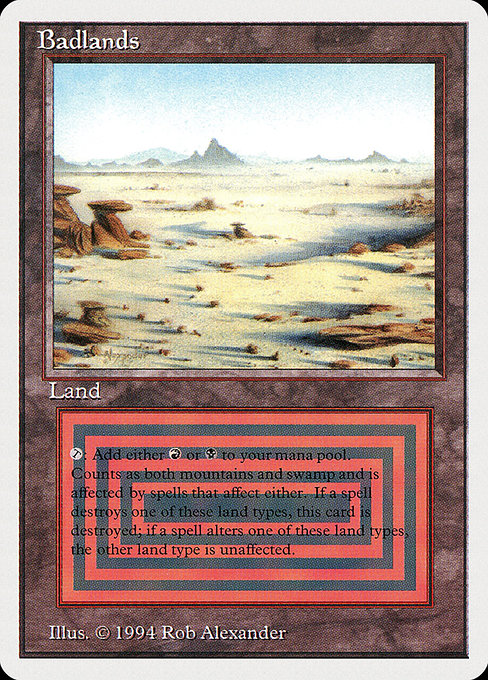 Badlands》[2ED] 土地R | 日本最大級 MTG通販サイト「晴れる屋」