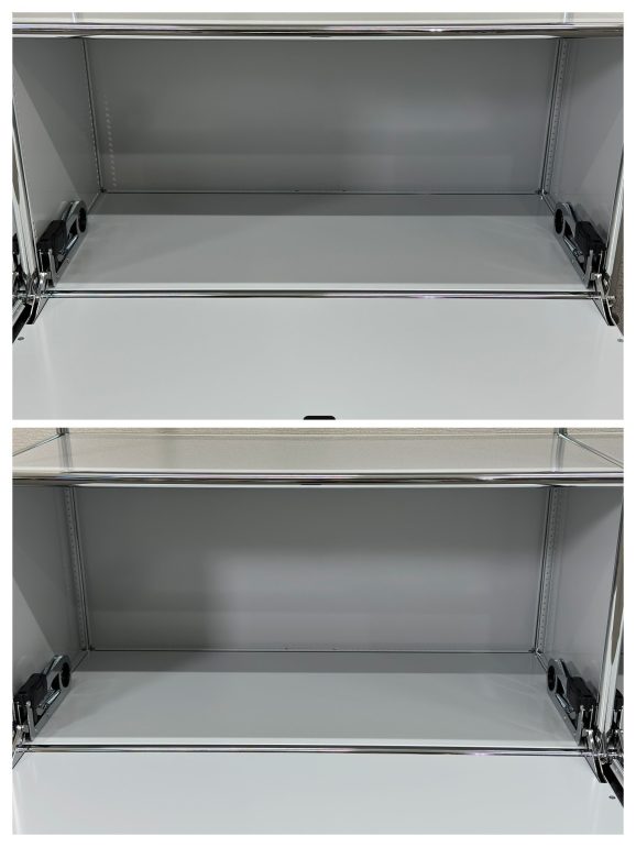 再入荷！正規品 ほぼ未使用品□USMハラー□キャビネットシェルフ 2列2