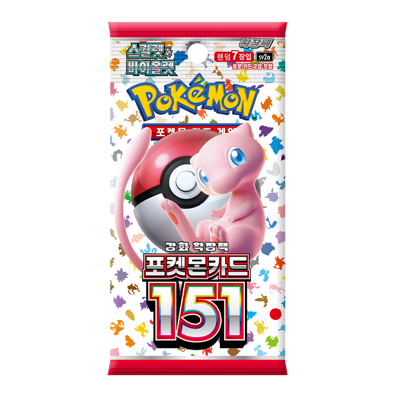 韓国版】強化拡張パック『ポケモンカード151』(SV2a)【未開封BOX