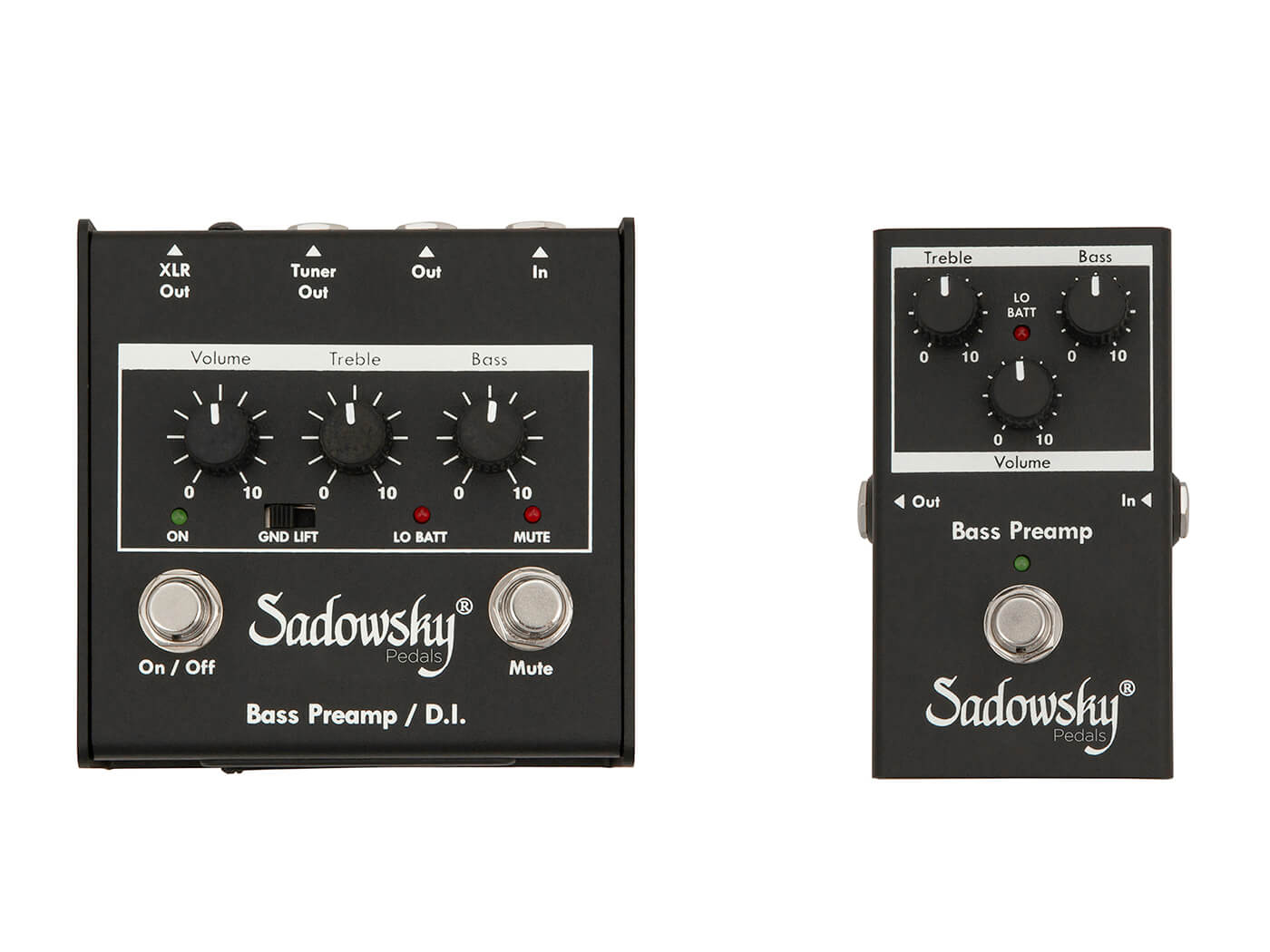 Sadowsky launch compact bass preamp pedals - Guitar.com