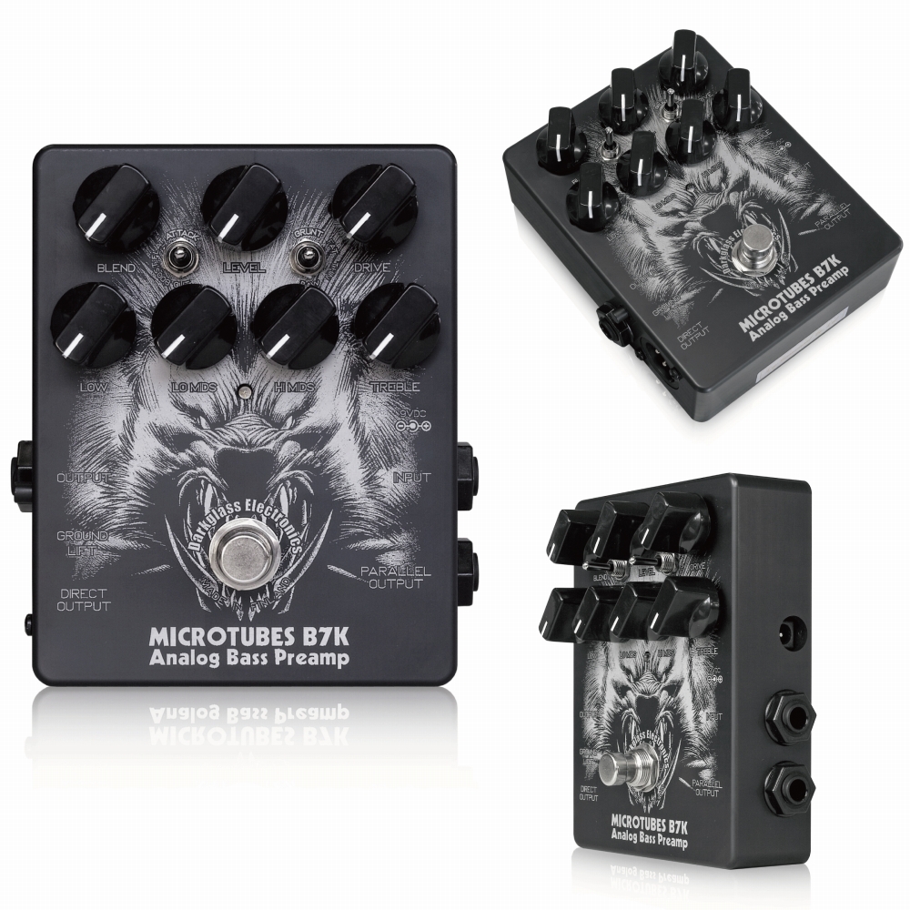 ベース用プリアンプ】Darkglass Electronicsから、ハルクの作者Dale