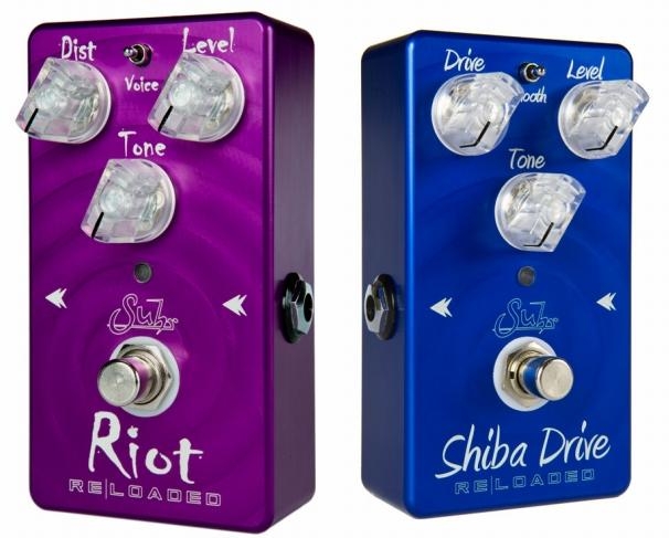 エフェクター】Suhrの名機RiotとShiba Driveが“Reloaded”として発売