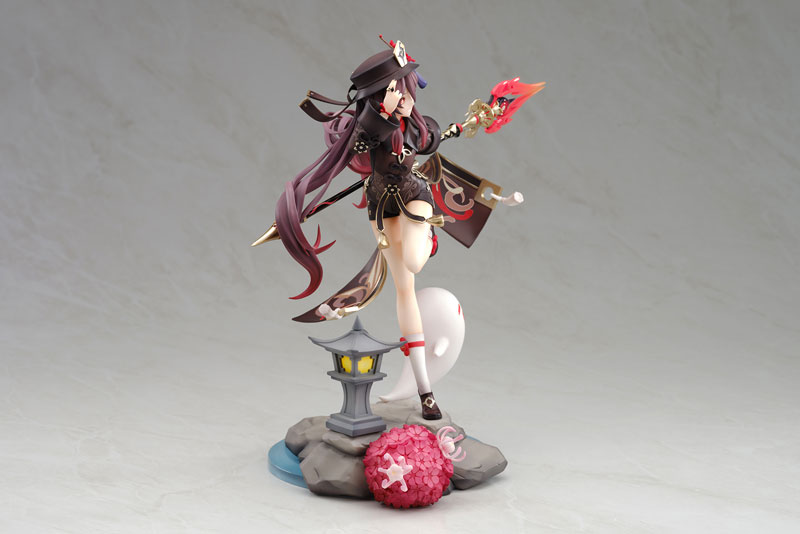 スラっと伸びる美脚にも注目！『原神』胡桃が雪晴梅香Ver.でフィギュア