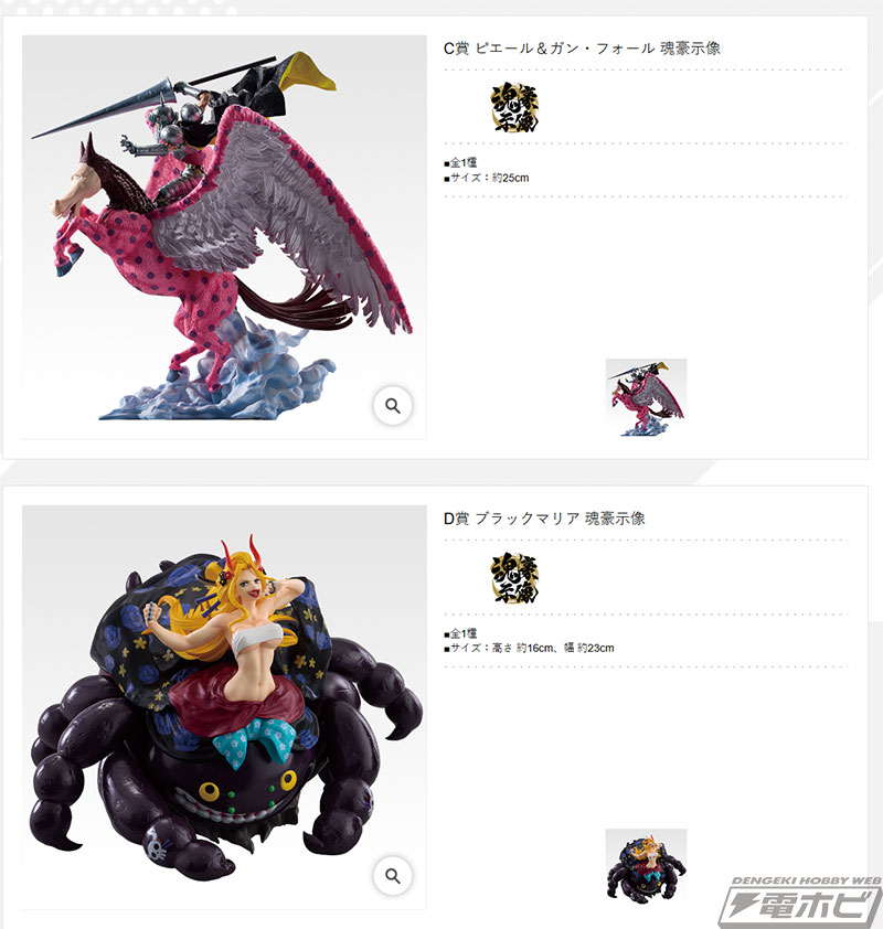 ルフィ ギア5、チョッパー、ピエール＆ガン・フォール、ブラックマリア