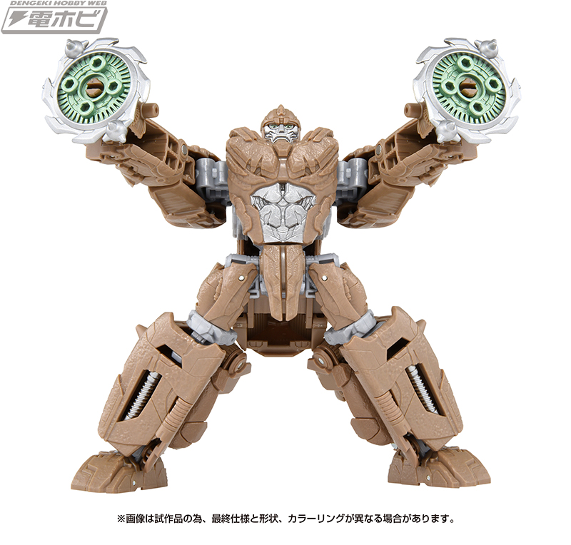 サイの姿からロボットに完全変形するトランスフォーマー！「ビースト