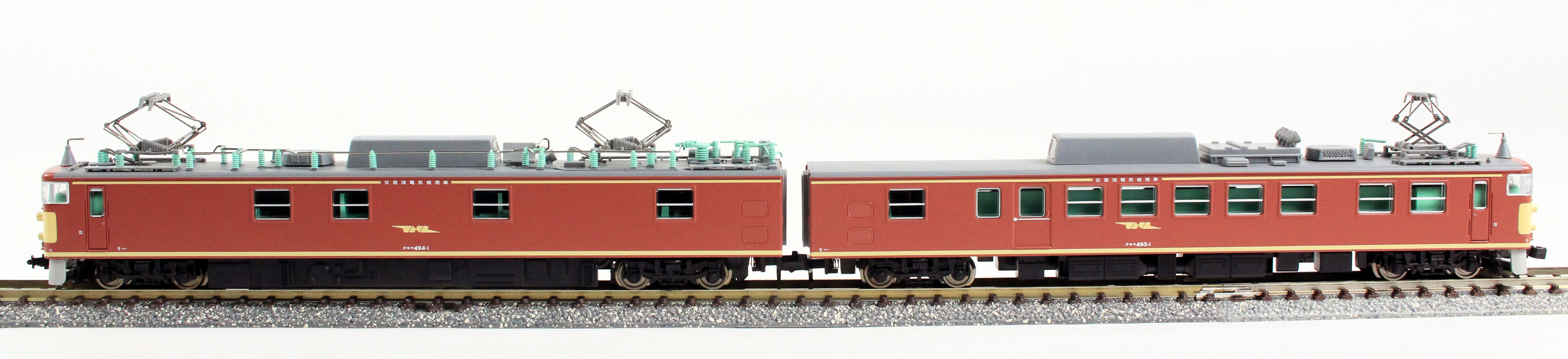 マイクロエース A7281 クモヤ495系 クーラー増設 パンタ3基 ピンク 2両