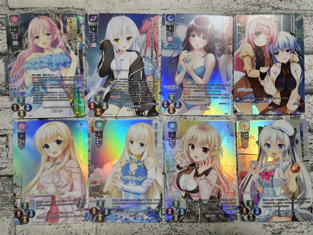 リセ】着せ替えコラボパックを10ボックス開封。当たりカード