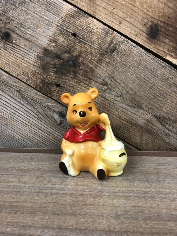 くまのプーさん 置物 / ディズニー プーさん 陶器 置物 / ディズニー