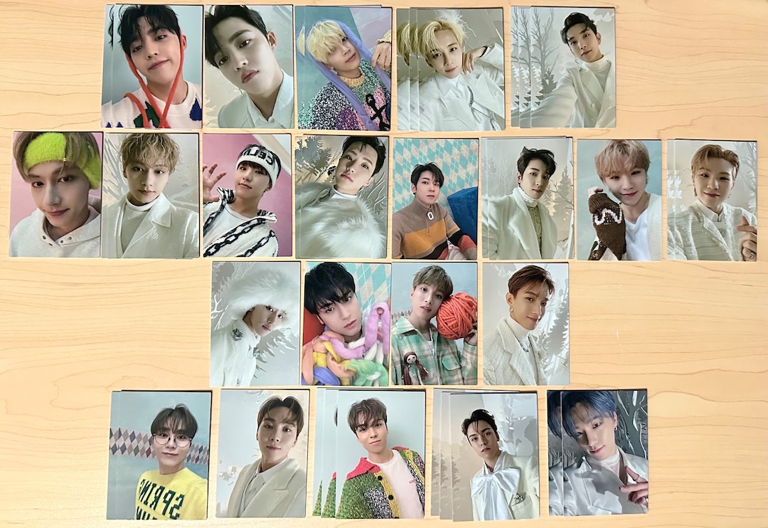 OFFICIAL SEVENTEEN Power of Love Japan Ainochikara Trading Cards