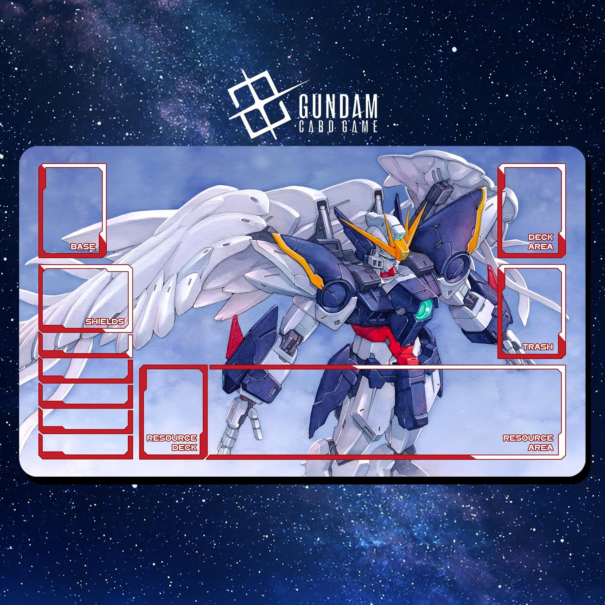 ガンダムカードゲームプレイマット - ガンダムウィングゼロ EW - 24