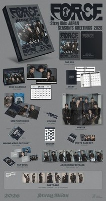 Stray Kids JAPAN 2026 SEASON'S GREETINGS “FORCE” JYP ORIGINAL MD