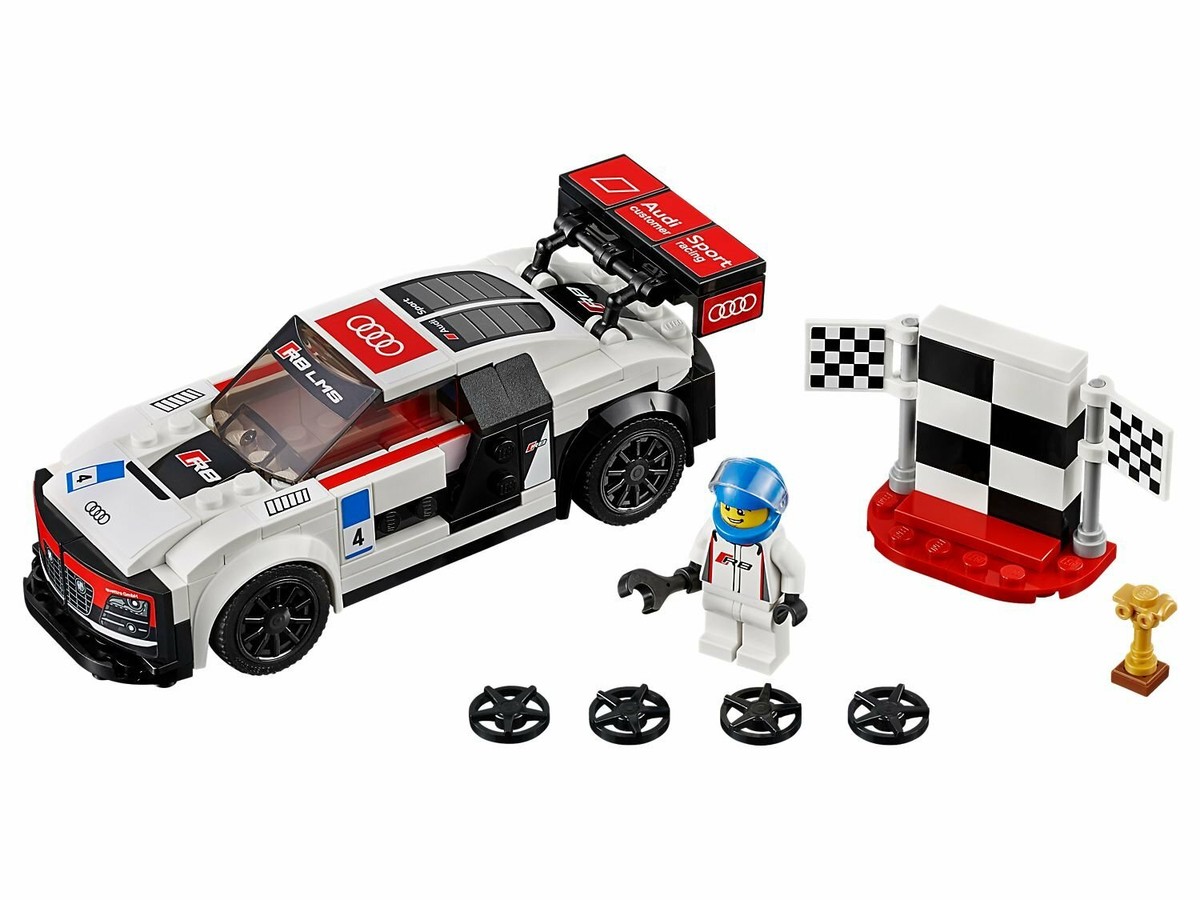 LEGO 75873 Speed Champions Audi R8 LMS Ultra Get Set For High
