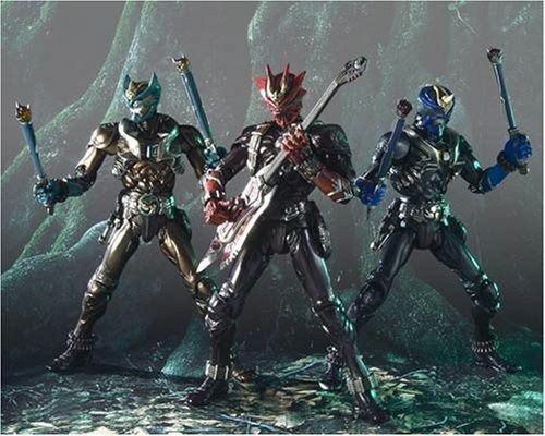 S.I.C. Limited Masked Kamen Rider SABAKI & EIKI & DANKI Set Action