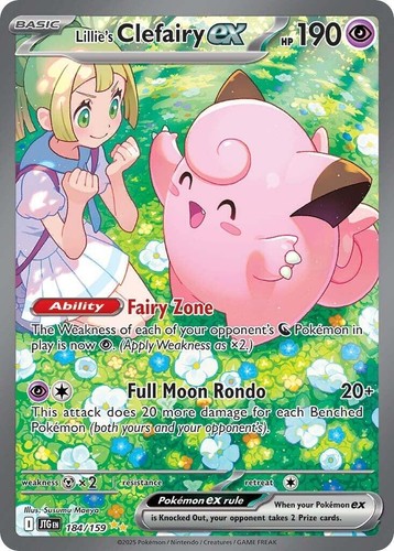 PSA 10* 2025 Pokemon Japanese Battle Partners - LILLIE'S CLEFAIRY