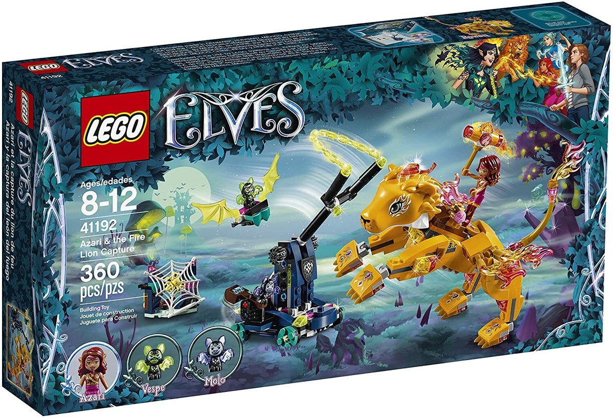 LEGO Elves 41192 Azari & the fire Lion Capture | eBay