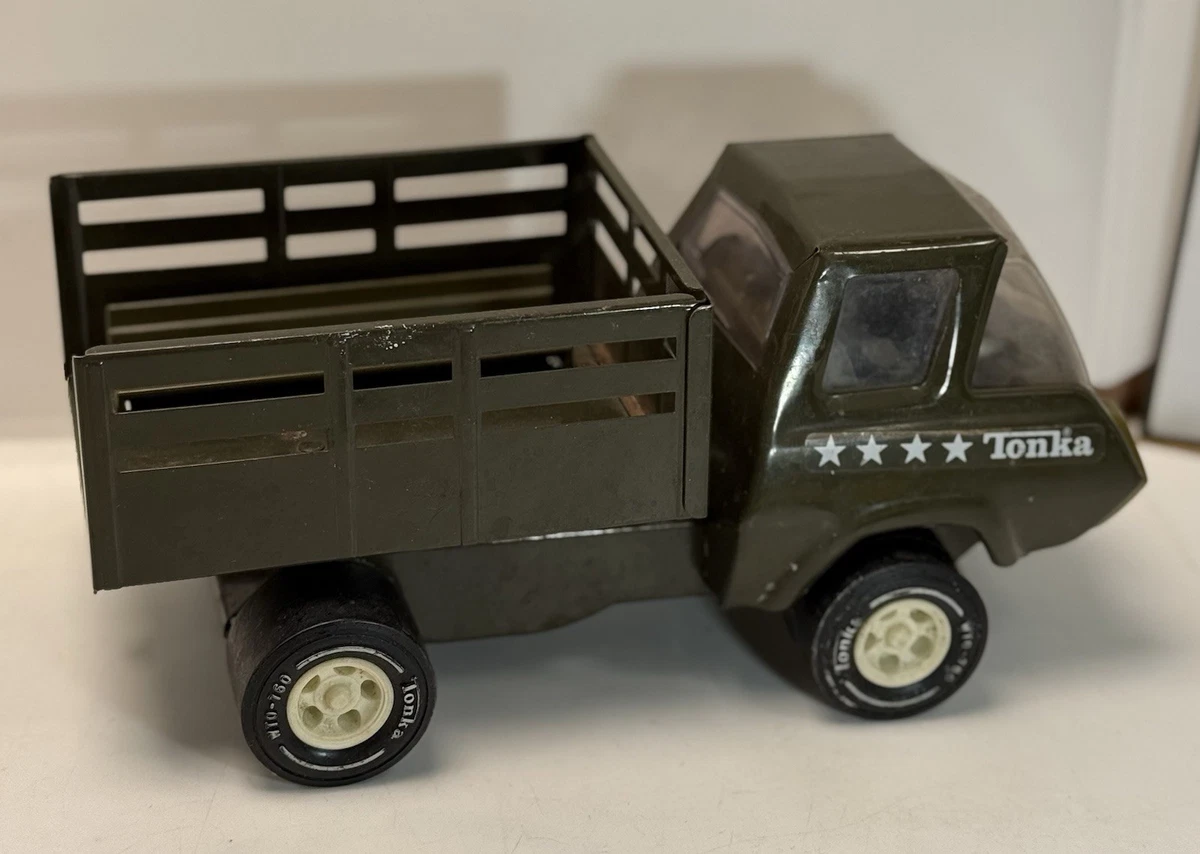 Tonka Jeep Green Vintage Manufacture Diecast Cars, Trucks & Vans