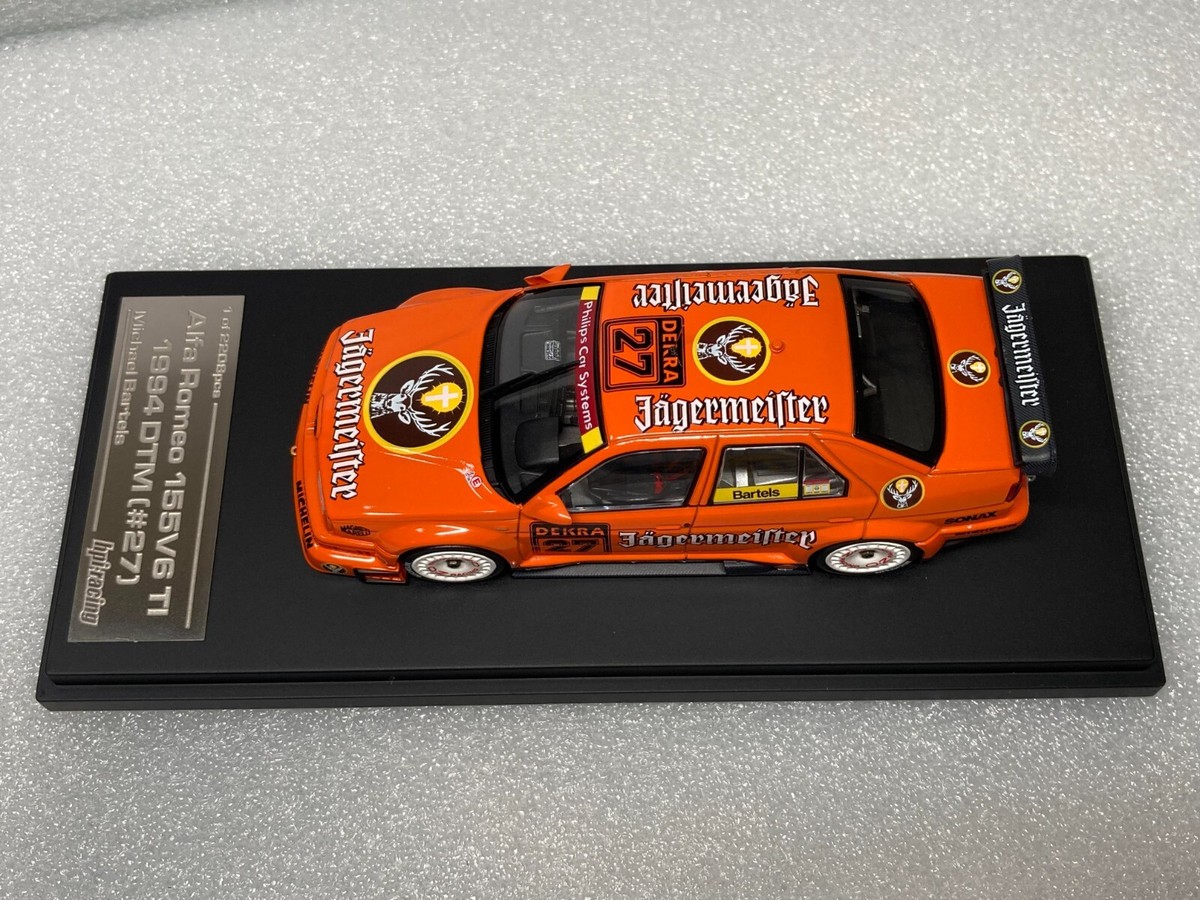 HPI Racing 1/43 8078 ALFA ROMEO 155 V6 TI #27 Jägermeister 1994
