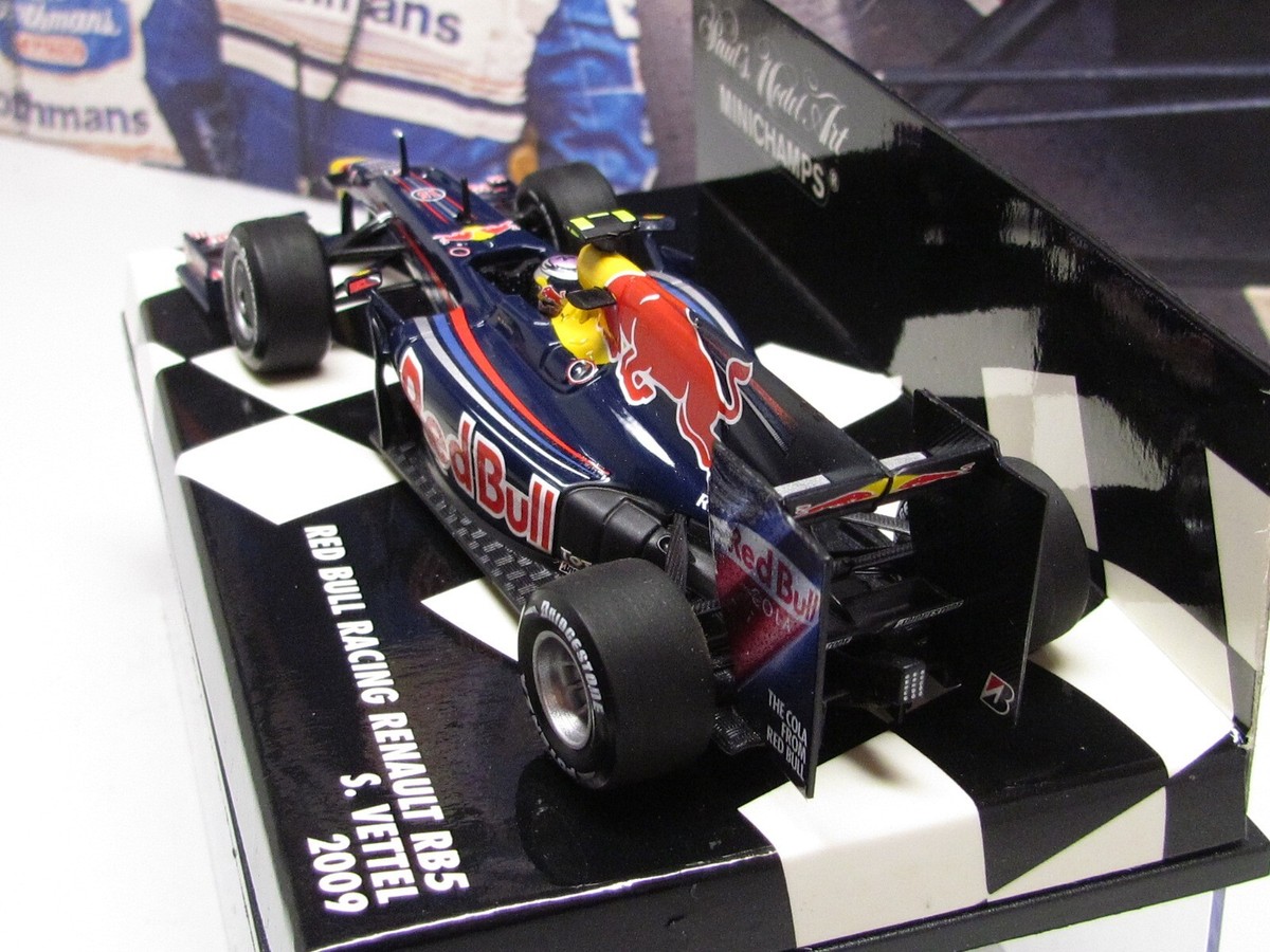 MINICHAMPS F1 1/43 Red Bull Racing Rb5 Vettel 2009 for sale online