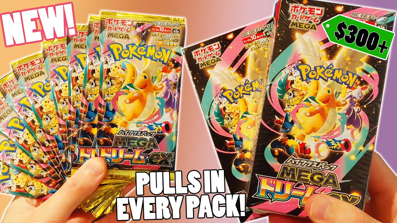 Opening the BRAND NEW Pokemon Mega Dream EX Set! - YouTube