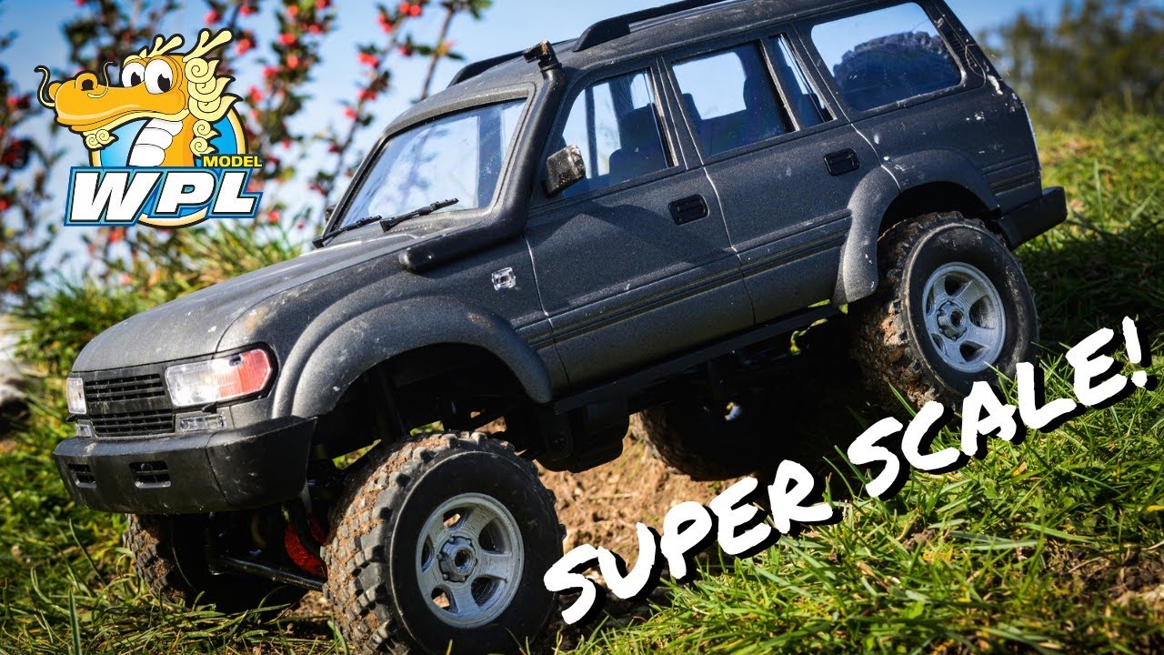 SUPER REALISTIC WPL C54! 1/16 LC80 Toyota Landcruiser. Hard Body