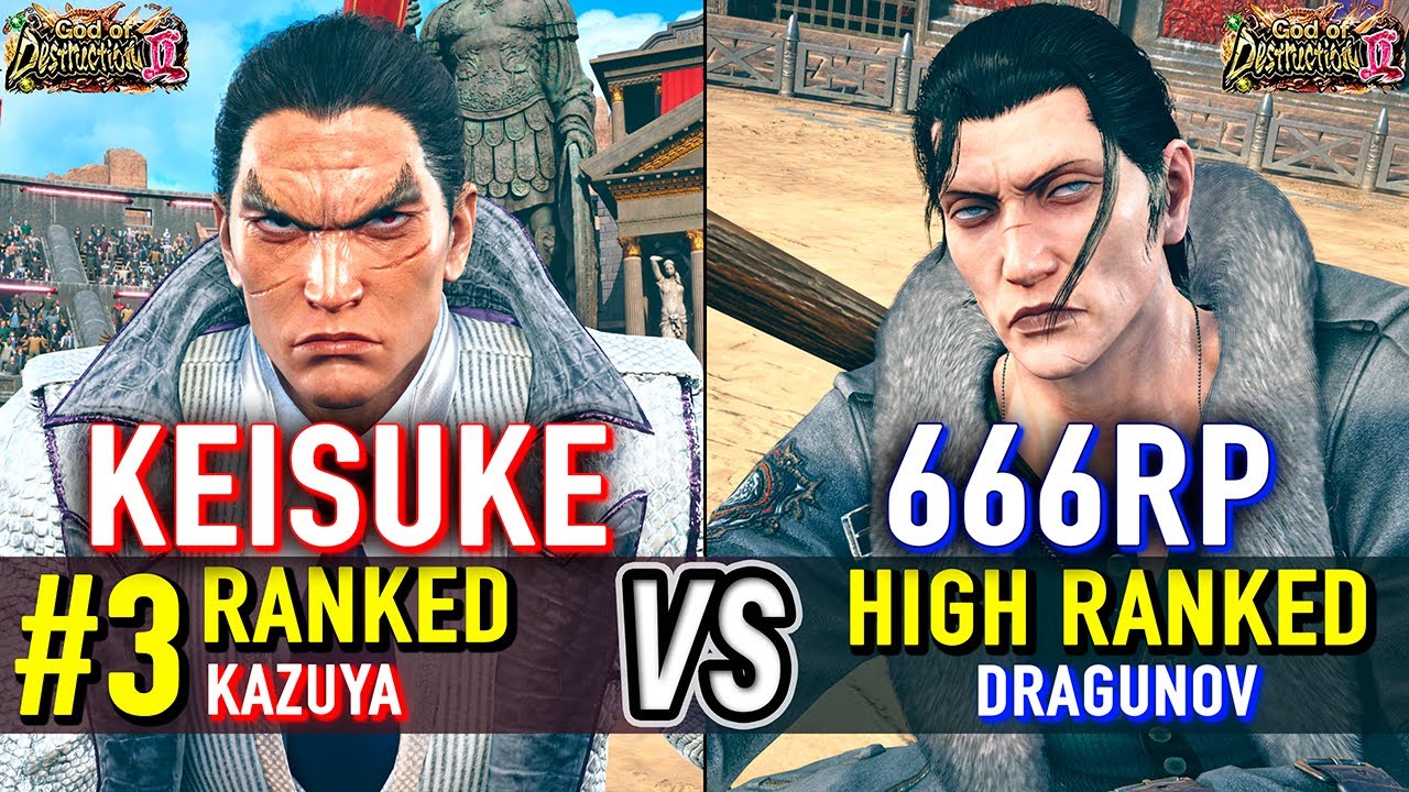 T8 🔥 KEISUKE (#3 Ranked Kazuya) vs 666RP (Dragunov) 🔥 Tekken 8