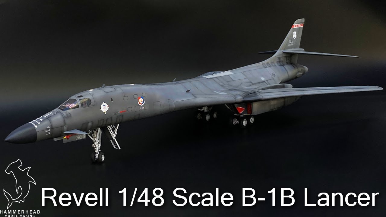 Revell B-1B Lancer 1/48 scale | Full Build Video - YouTube