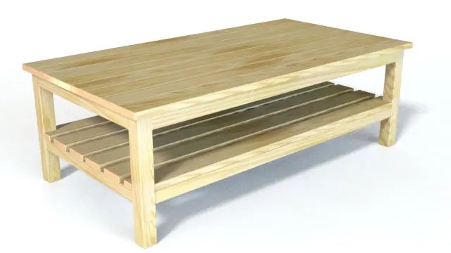 無垢材ローテーブルの作り方 | 家具職人入門