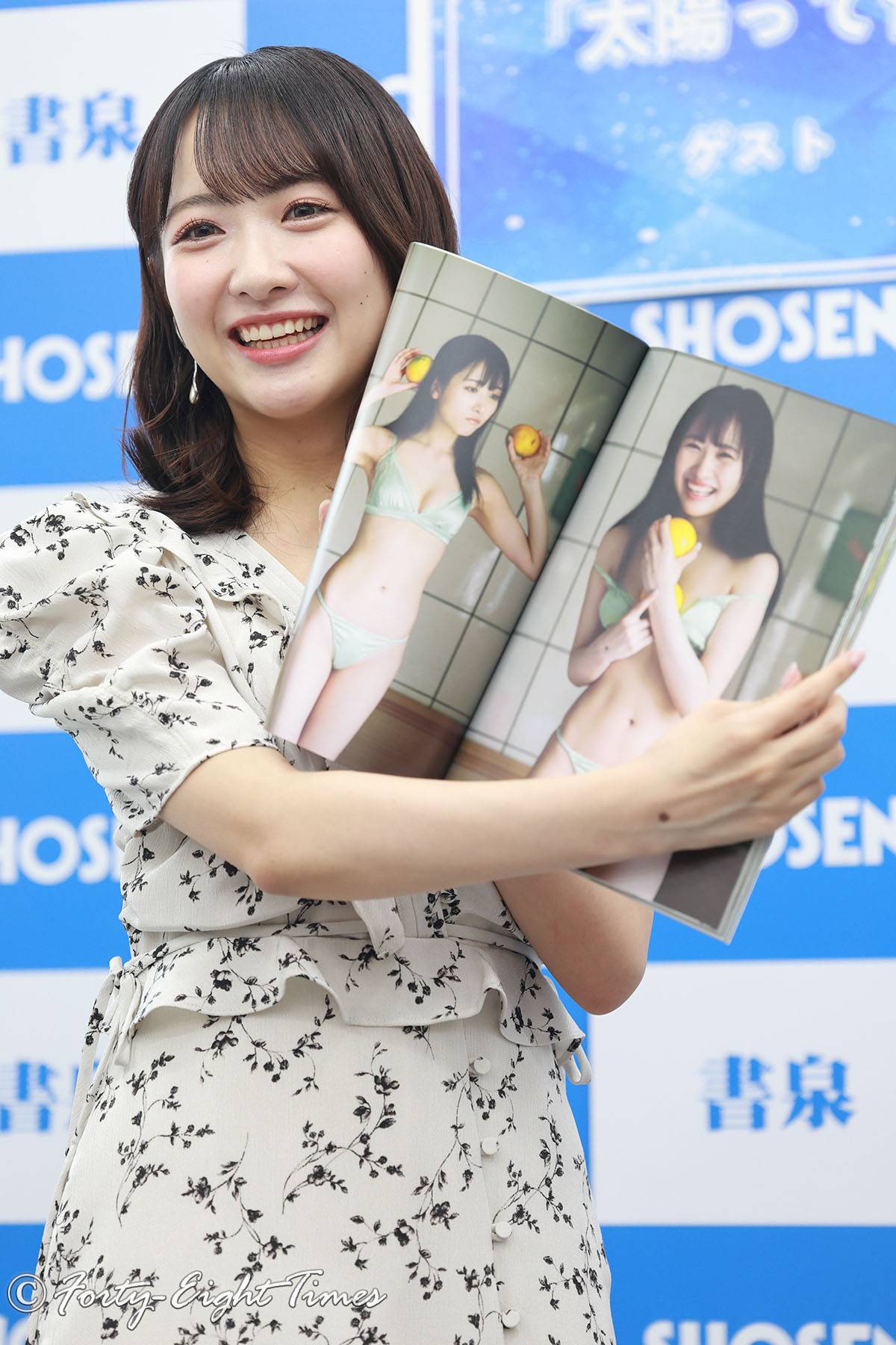 STU48石田千穂 2nd写真集「太陽って何色？」発売記念囲み会見 | AKB48
