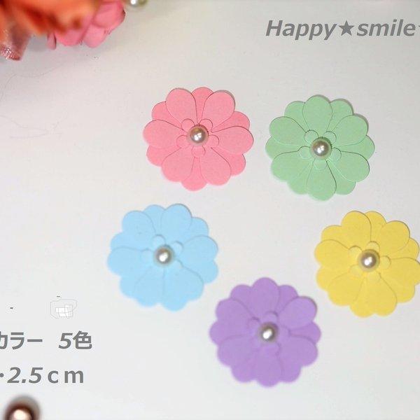 クラフトパンチ 花 5色30枚セット（大）アスタリスク - HARUHISAAYU'S