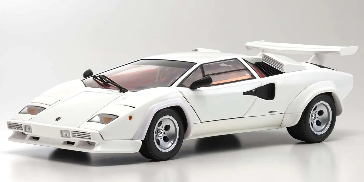 京商 1/18 ランボルギーニ カウンタック LP500S (ホワイト) | タカサキ