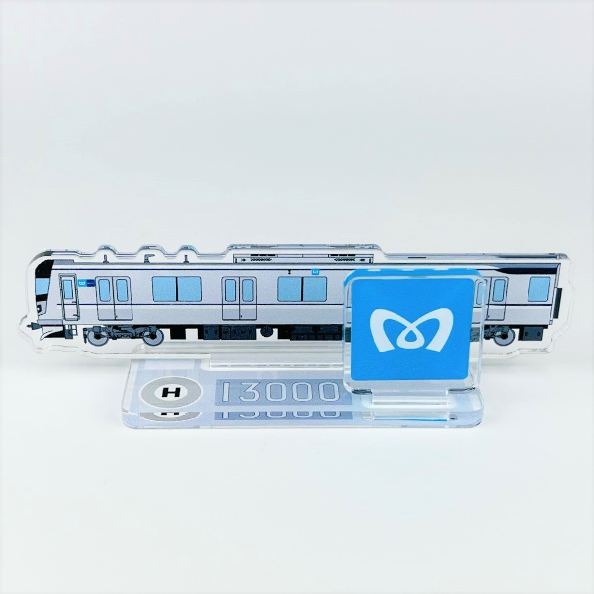 日比谷線全線開業60周年記念 アクリルスタンド 13000系 | メトロの缶詰