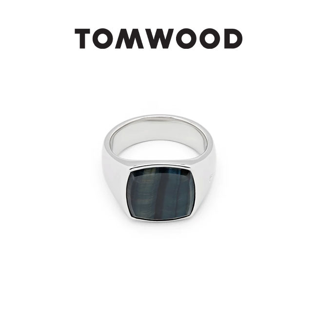 TOMWOOD トムウッド Cushion Blue Hawk Eye (M) クッション ブルー