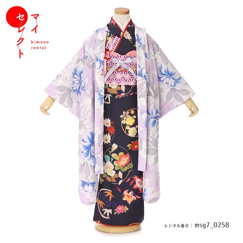 楽天市場】【レンタル】 七五三 身長110cm〜125cm 着物レンタル 羽織 7