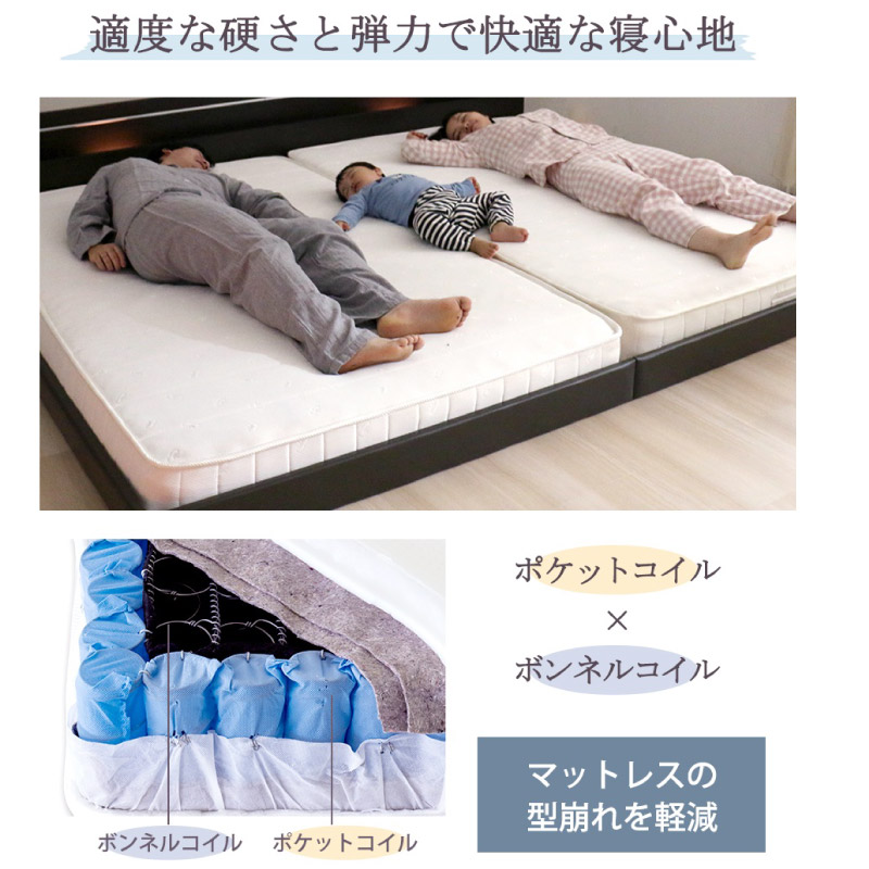 ユアサプライムス.com｜ポケットコイル×ボンネルコイル マットレスD