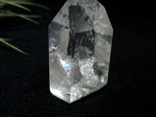 クォーツインクォーツ 貫入水晶 ポイント 原石 天然石専門店【鬮石】