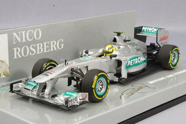ミニチャンプス 1/43 マクラーレン・メルセデス MP4-25 J. バトン