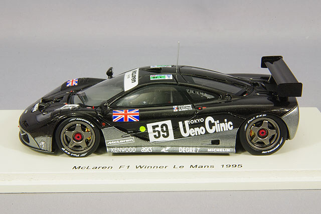 スパーク 1/43 マクラーレン F1 GTR 1995 ルマン24H ウィナー #59 J.J.
