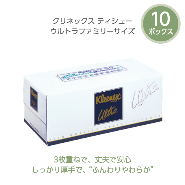 公式】ティッシュペーパー ギフトセット 3枚重ね クリネックス