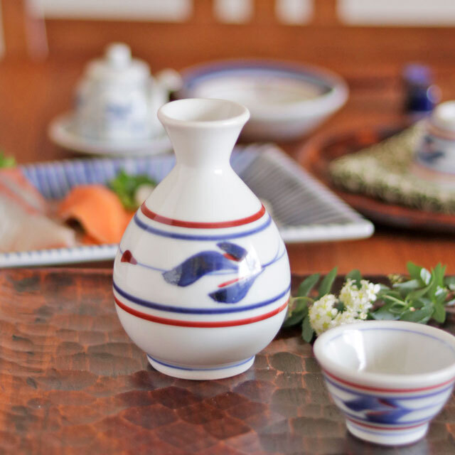 砥部焼の和食器 酒器 【砥部工房 からくさ】