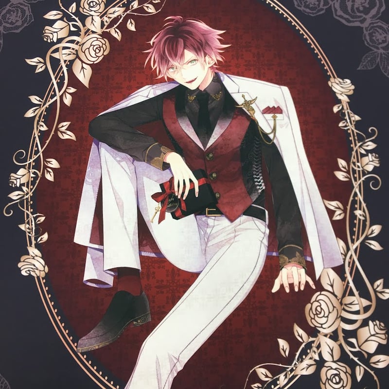 ○【単品】【紐ヨゴレ有】DIABOLIK LOVERS 逆巻アヤト タペストリー