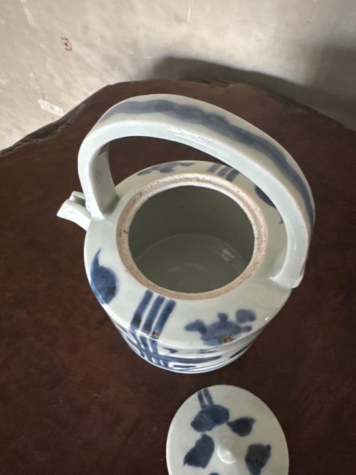 古伊万里 染付蓮子文 水注/銚子/酒器 | Kaikaroman ONLINE STORE