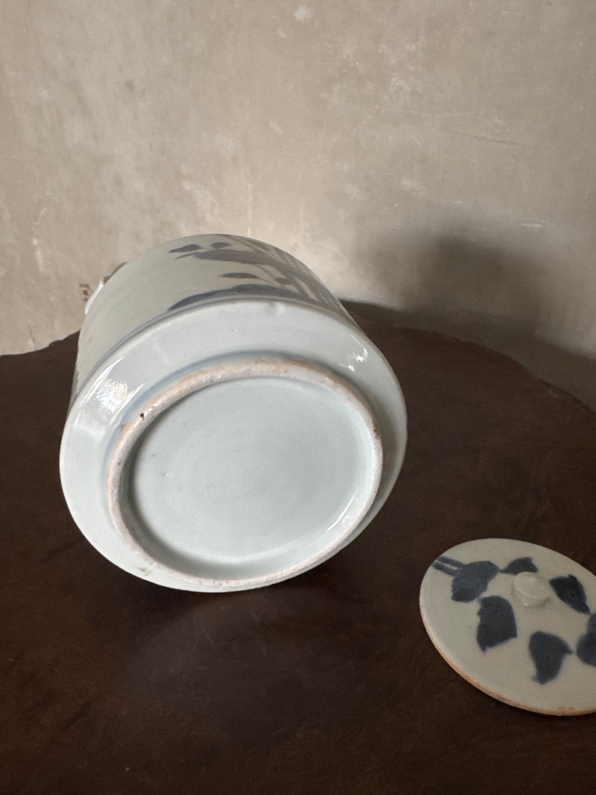 古伊万里 染付蓮子文 水注/銚子/酒器 | Kaikaroman ONLINE STORE