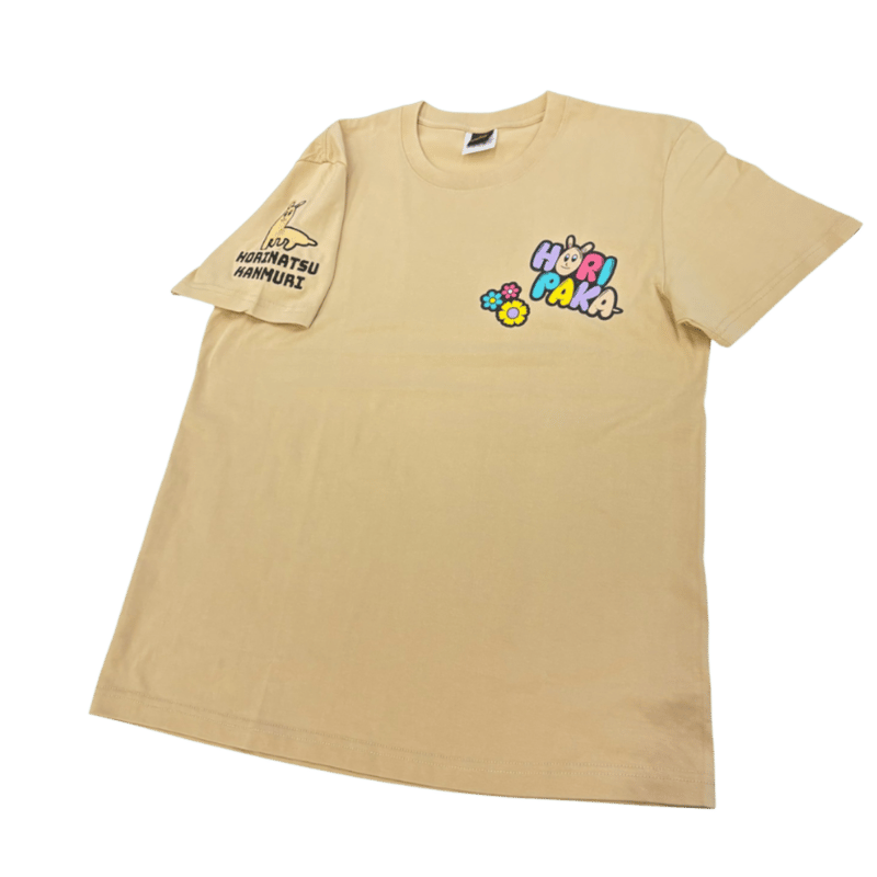 ホリパカTシャツ（袖口デザイン） | ホリナツのカンムリ（仮）グッズ