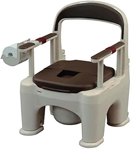 Amazon | パナソニック ポータブルトイレ ポケット付きデラックス