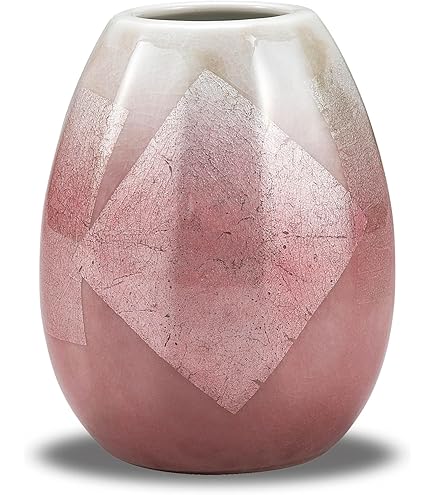 Amazon.co.jp: 九谷の花瓶【九谷焼】 8号花瓶 金箔鶴連山 : ホーム