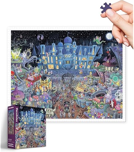 Amazon | 会田誠 滝の絵 ジグソーパズル 1000ピース スクール水着 スク