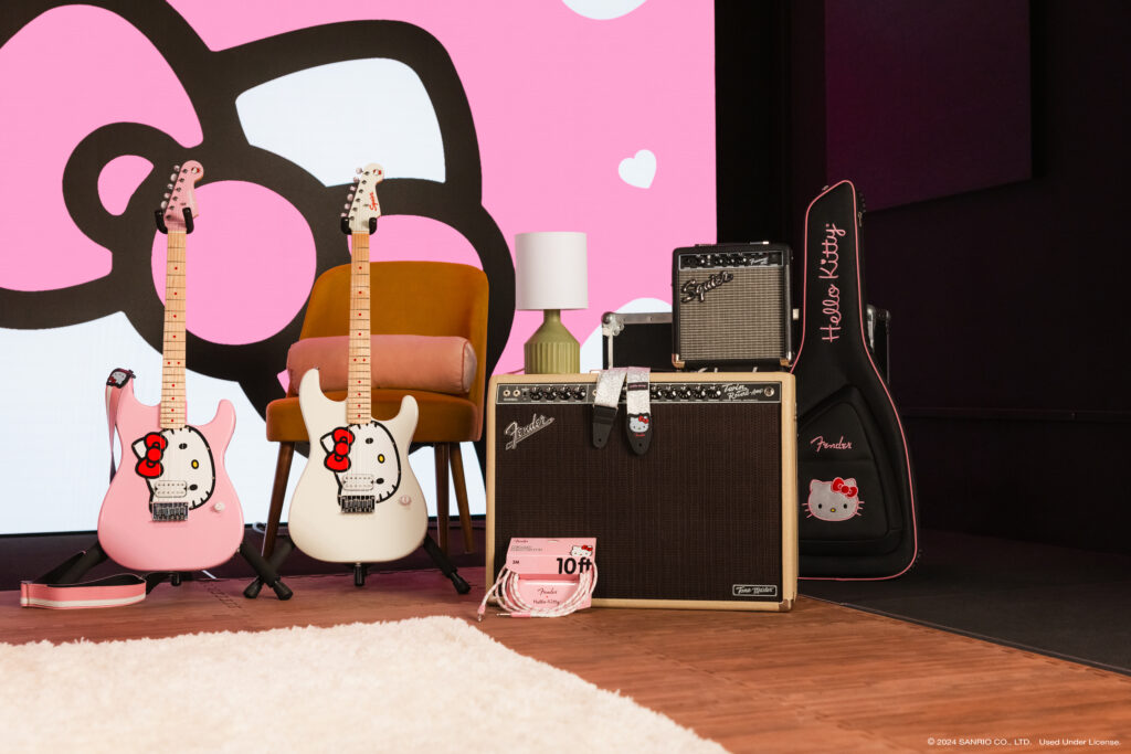 Hello Kitty: Sanrio and Fender launch 50th anniversary collection