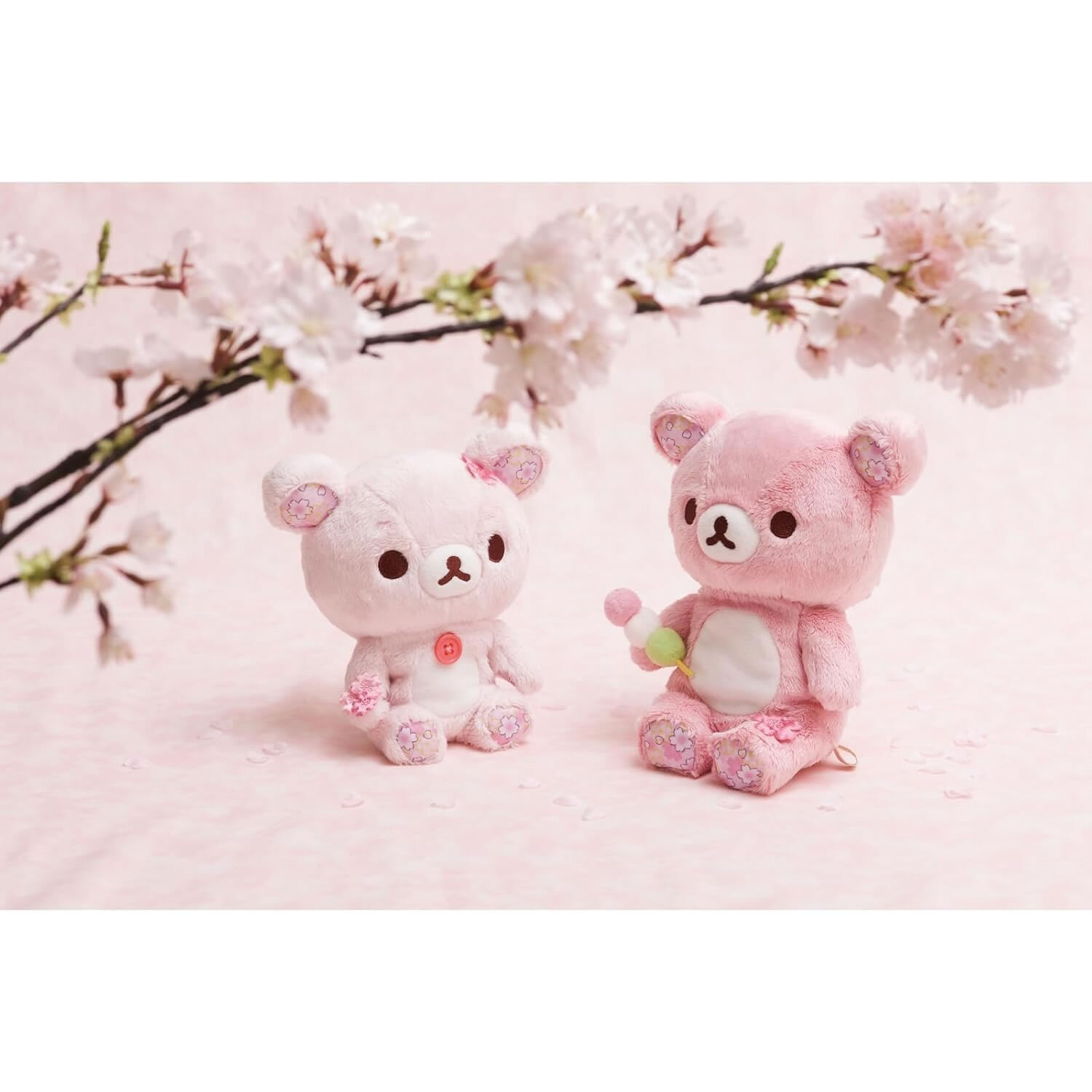 リラックマ あつめておすわりぬいぐるみ 桜 ピンク 6369 サンエックス
