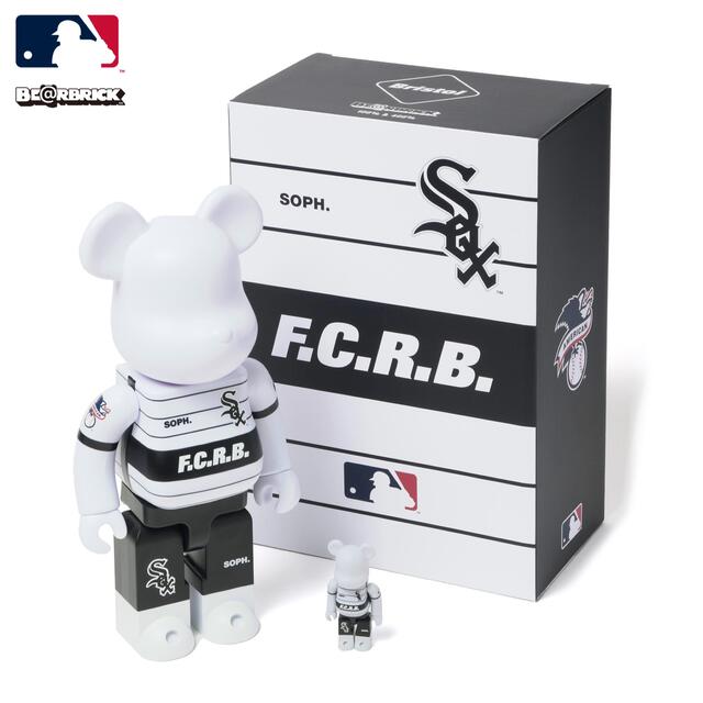 MEDICOM TOY - BE@RBRICK F.C.R.B. × MLB 100％&400％ の通販 by OGK